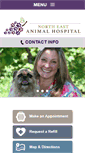 Mobile Screenshot of northeastanimalhospitalpa.com